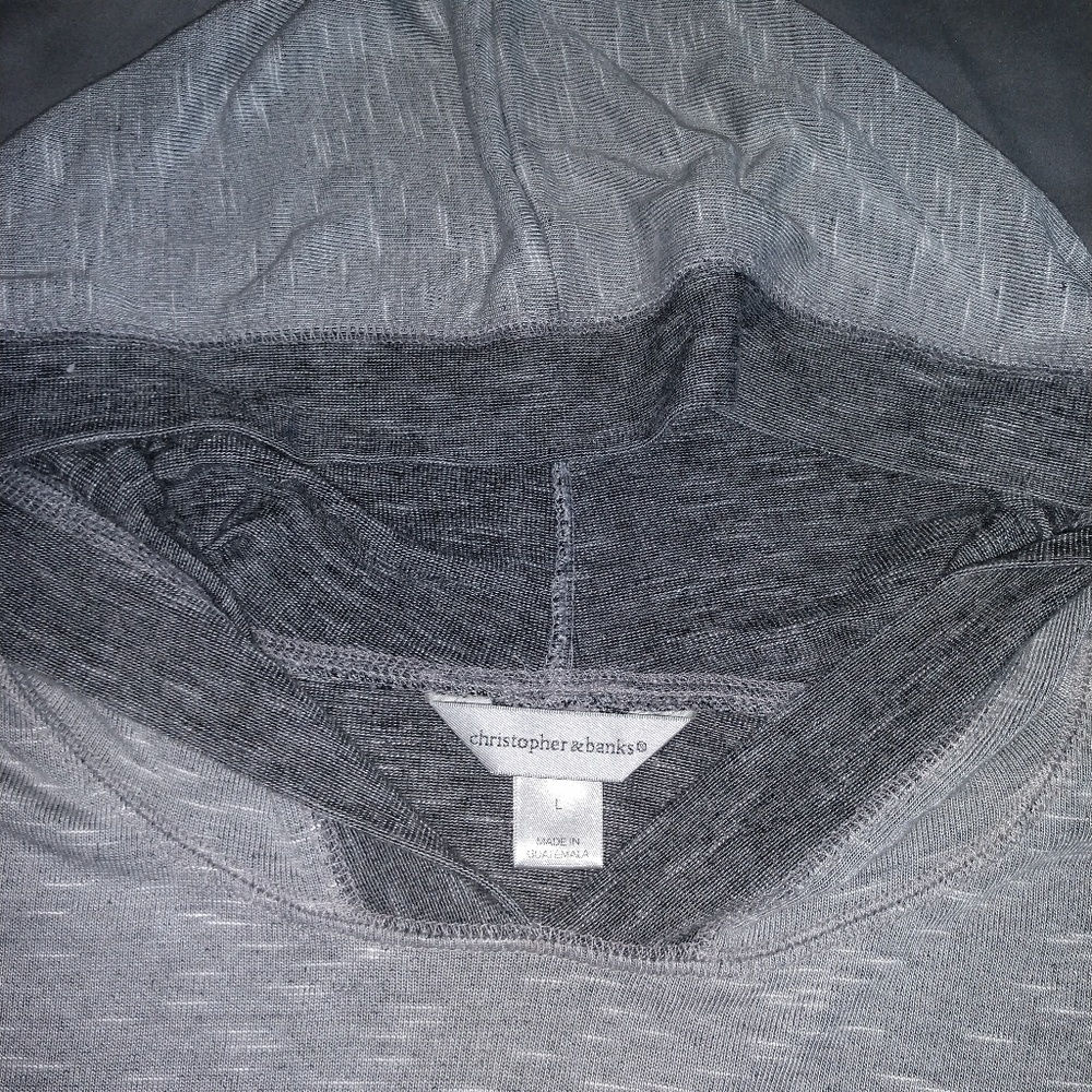 Coldwater Creek sleeveless hoodie